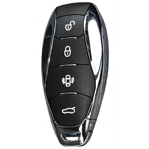 HND1T1-Black Transparent- Car Key Cover For Hong Qi