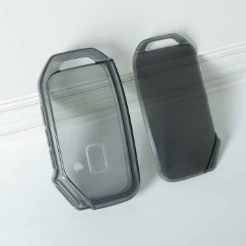 KIK1T1-Black Transparent- Car Key Cover For Kia