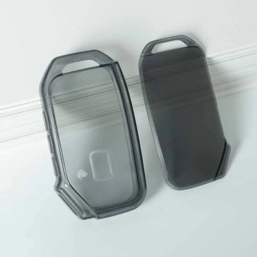 KIK1T1-Black Transparent- Car Key Cover For Kia