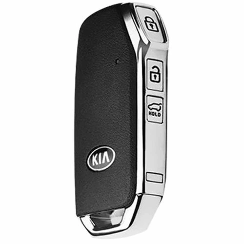 KIK1T1-Black Transparent- Car Key Cover For Kia