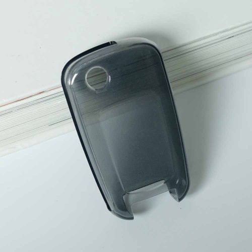 CED1T1-Black Transparent- Car Key Cover For Chevrolet
