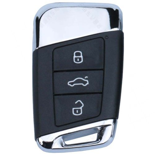 VOD1T1-White Transparent- Car Key Cover For Volkswagen