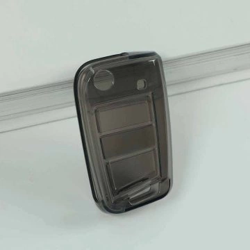 VOA1T1-Black Transparent- Car Key Cover For Volkswagen