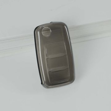 VOB1T1-Black Transparent- Car Key Cover For Volkswagen