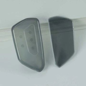 VOC1T1-Black Transparent- Car Key Cover For Volkswagen