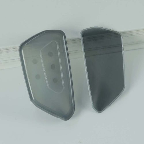 VOC1T1-Black Transparent- Car Key Cover For Volkswagen