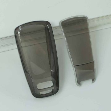 AUA1T1-Black Transparent- Car Key Cover For Audi