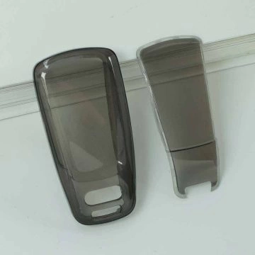 AUA1T1-Black Transparent- Car Key Cover For Audi