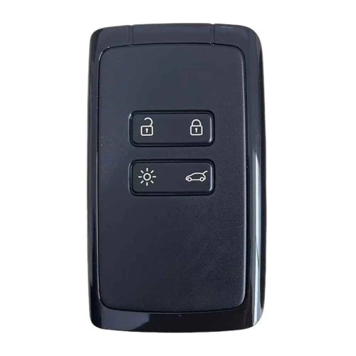 REA1T1-White Transparent- Car Key Cover For Renault