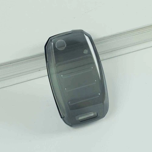 KIE1T1-Black Transparent- Car Key Cover For Kia