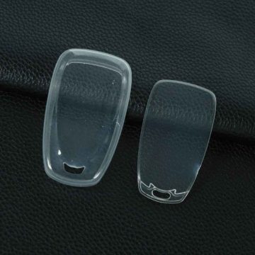 CEA1T1-White Transparent- Car Key Cover For Chevrolet Holden