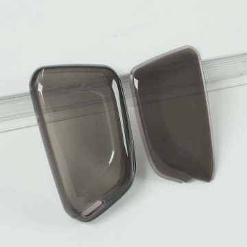 CAB1T1-Black Transparent- Car Key Cover For Cadillac