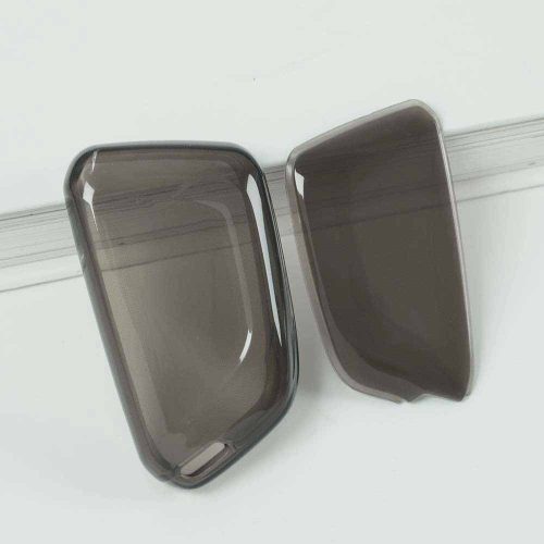 CAB1T1-Black Transparent- Car Key Cover For Cadillac