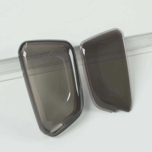CAB1T1-Black Transparent- Car Key Cover For Cadillac