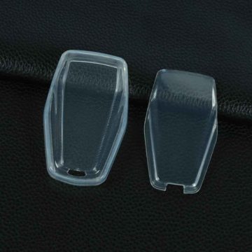 GEB1T1-White Transparent- Car Key Cover For Geely Auto