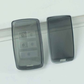 LAB1T1-Black Transparent- Car Key Cover For Landrover