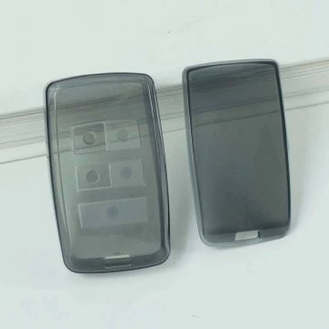 LAB1T1-Black Transparent- Car Key Cover For Landrover