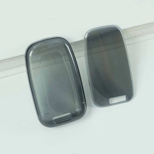 HYC1T1-Black Transparent- Car Key Cover For Hyundai