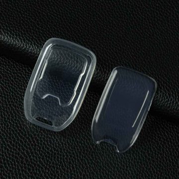 CEB1T1-White Transparent- Car Key Cover For Chevrolet