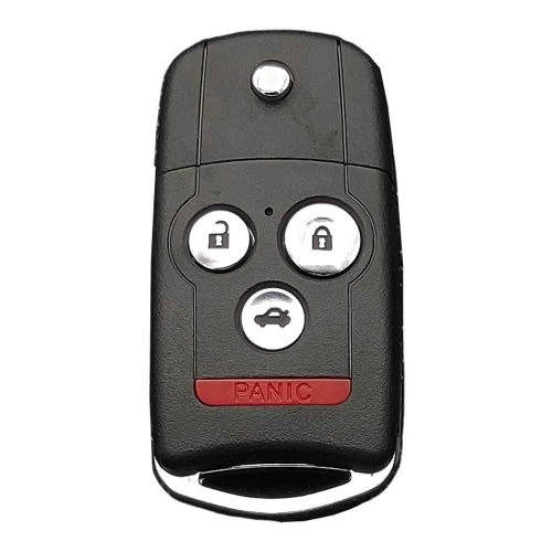 HOE3T1-Black-Silver Plating- Car Key Cover For Honda