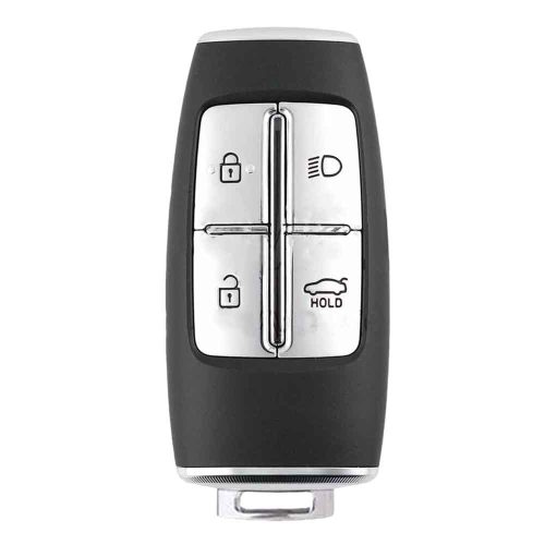 GNA7T1-Black-Silver Plating- Car Key Cover For GENESIS