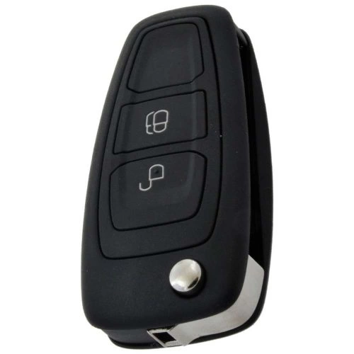 FOD2T1-Green-Gold Plating- Car Key Cover For Ford