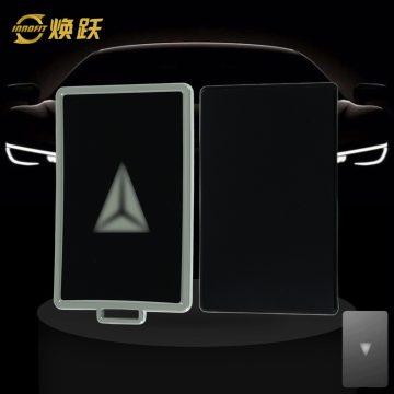 CHG1T1-Black-Silver Plating- Car Key Cover For CHANGAN