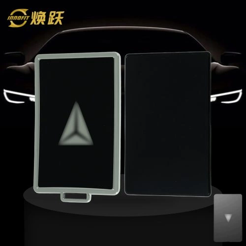 CHG1T1-Black-Silver Plating- Car Key Cover For CHANGAN