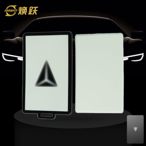CHG1T1-White Glue Style-Black Plating- Car Key Cover For CHANGAN