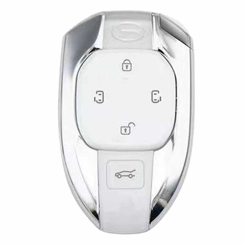 TRE2T1-White-Silver Plating- Car Key Cover For Trumpchi