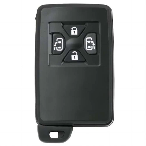 TOQ3T1-Black-Silver Plating- Car Key Cover For Toyota