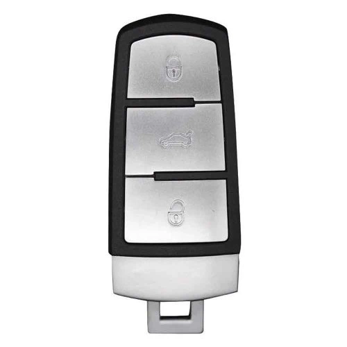 VOH1T1-Light Blue-Silver Plating- Car Key Cover For Volkswagen