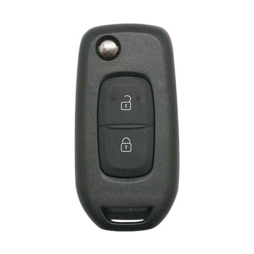 REL1T1-Black-Gold Plating- Car Key Cover For Renault