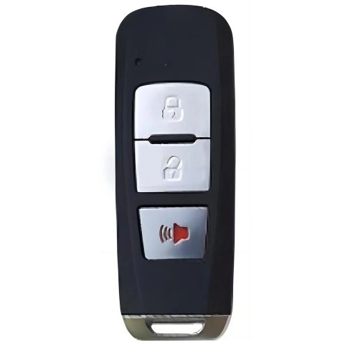 PRA1T1-Granny Grey-Gold Plating- Car Key Cover For Proton