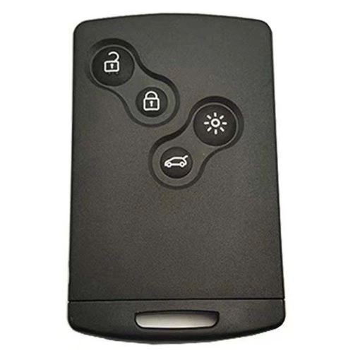 REF1T1-Black-Gold Plating- Car Key Cover For Renault