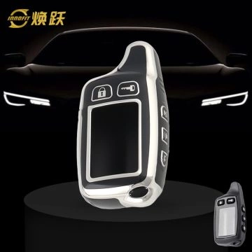 STB1T1-Black-Silver Plating- Car Key Cover For Tomahawk