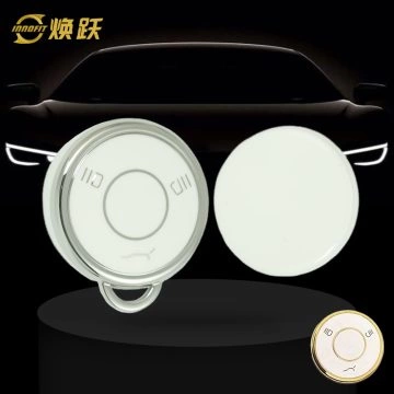 MTB1T1-White-Silver Plating- Car Key Cover For Neta