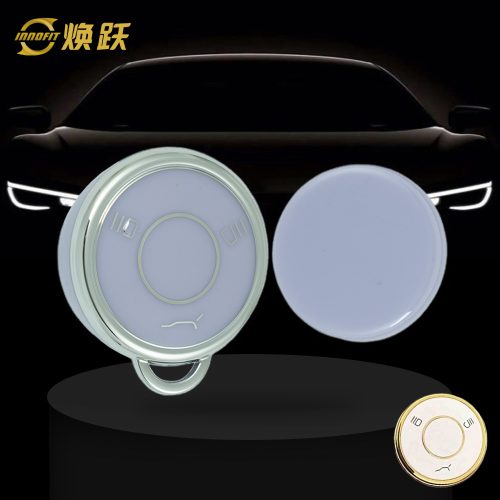 MTB1T1-Purple-Silver Plating- Car Key Cover For Neta