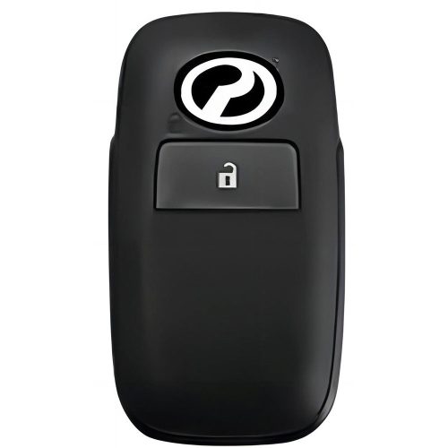 PEB1T1-Red-Gold Plating- Car Key Cover For Perodua