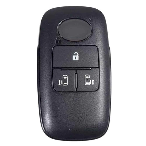 PEB4T1-White-Gold Plating- Car Key Cover For Perodua