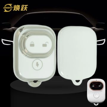 TLD1T1-White-Silver Plating- Car Key Cover For TAILG
