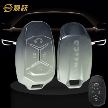 LYA1T1-Gradient Gray- Car Key Cover For LYNK&CO