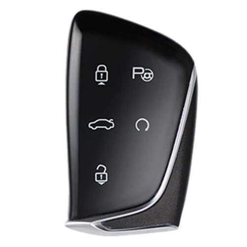 VER1T1-Black-Silver Plating- Car Key Cover For Dongfeng