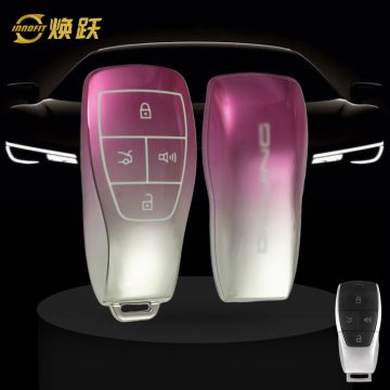 BIB1T1-Gradient Pink- Car Key Cover For BAIC