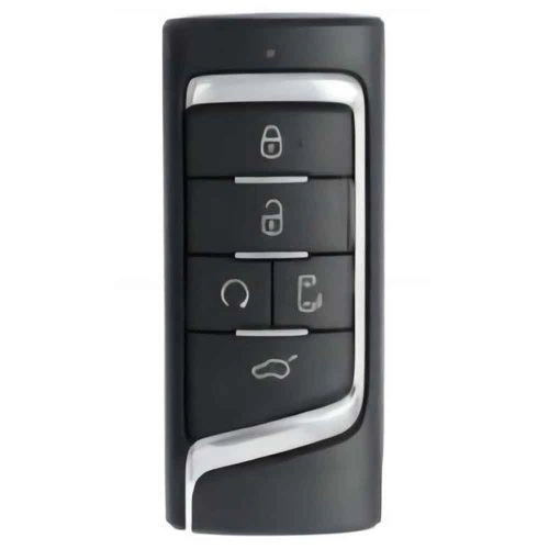 TRA1T1-White-Silver Plating- Car Key Cover For Trumpchi