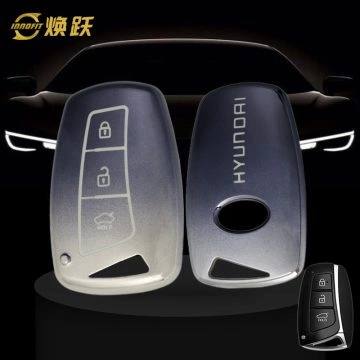 HYH1T1-Gradient Gray- Car Key Cover For Hyundai GENESIS
