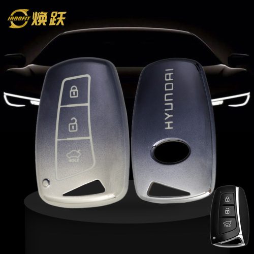 HYH1T1-Gradient Gray- Car Key Cover For Hyundai GENESIS