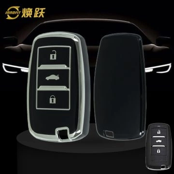 CHA1T1-Black-Silver Plating- Car Key Cover For CHANGAN