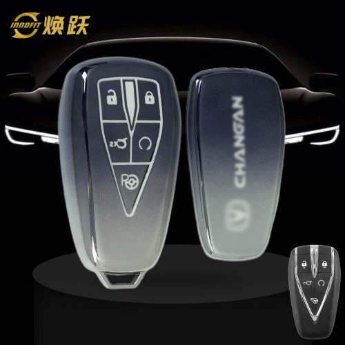 CHC3T1-Gradient Gray- Car Key Cover For CHANGAN