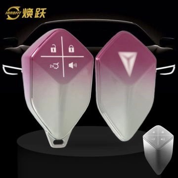 CHE1T1-Gradient Pink- Car Key Cover For CHANGAN